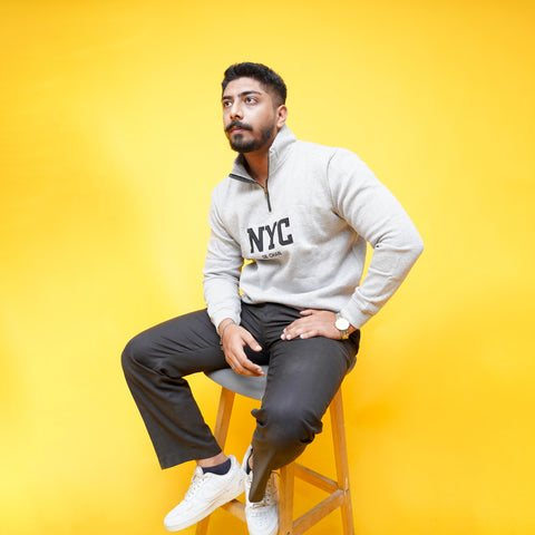 Mens Mock Neck